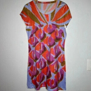 Before + After wearable art tye dye dress size Large